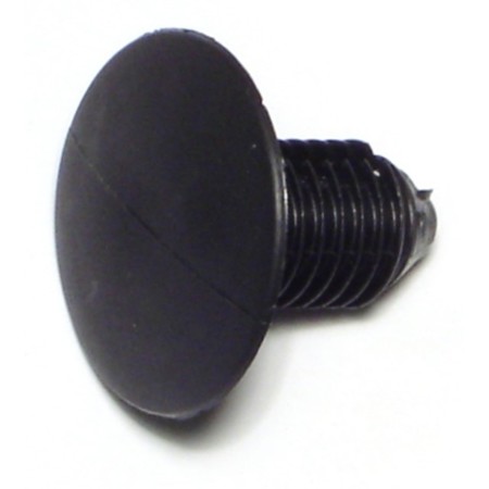 MIDWEST FASTENER 3/8" x 0.8" Black Plastic Hole Flex Retainers 15PK 69172